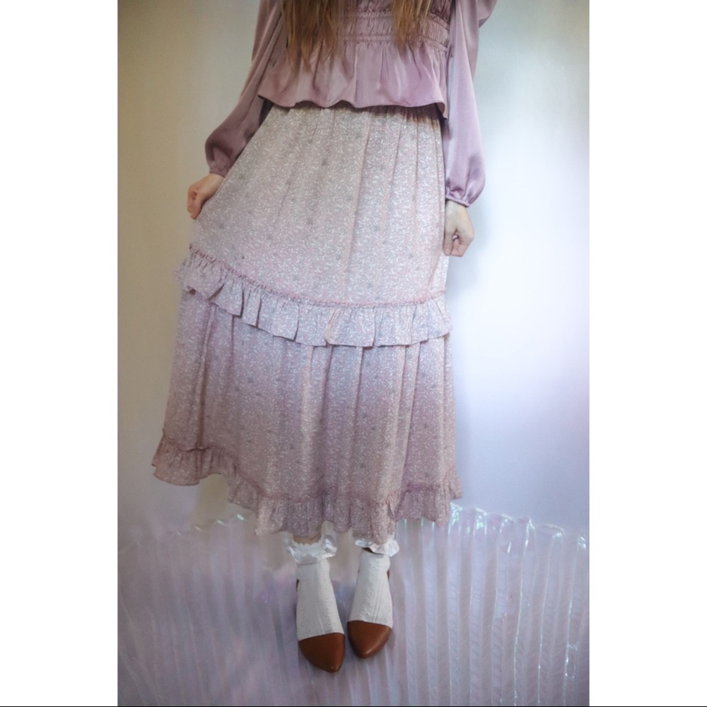 Fairies Day Dream Midi Skirt 🧚🌸